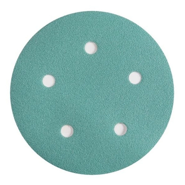 Sunmight Usa Film - 5IN 5 Hole Hook and Loop Disc Grit 320 , 50PK 51214 - main